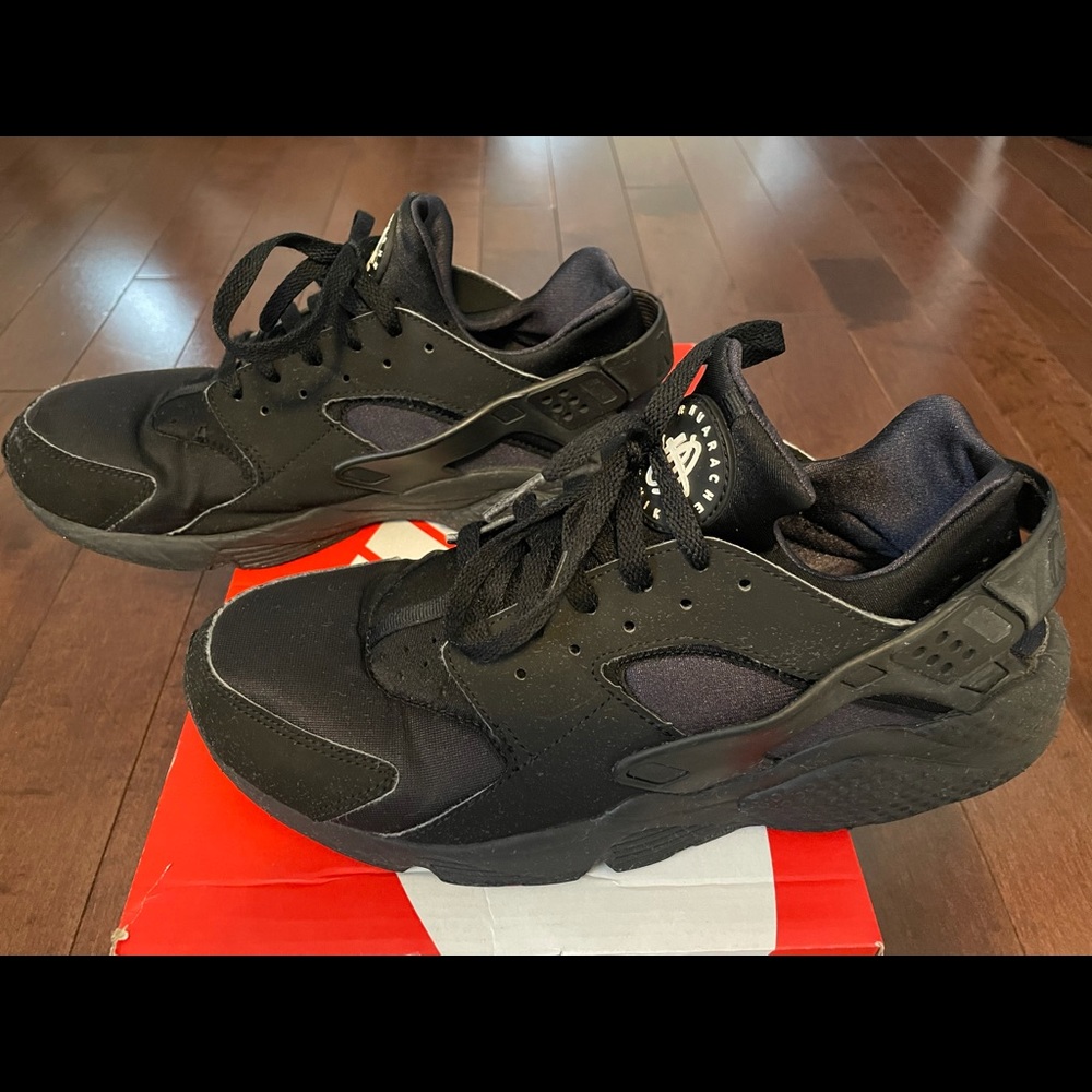 Nike Air Huarache Black / black / white